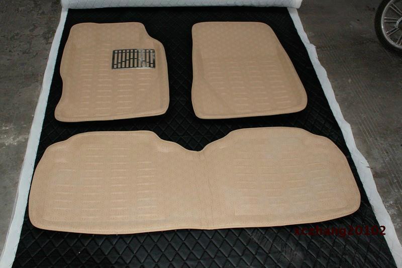 Honda civic rubber floor mats all carpet  ottomans 2006-2011