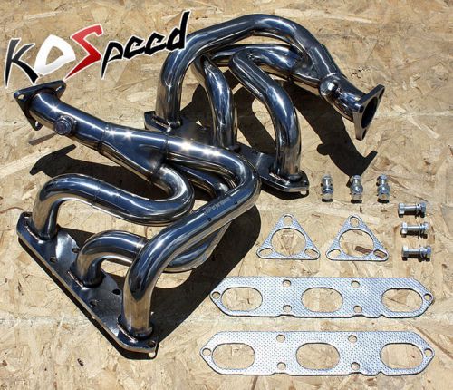 986 m96 stainless steel header exhaust manifold for 97-04 porsche boxster base/s