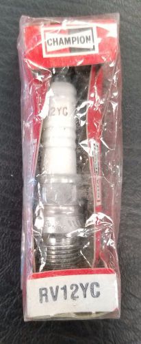 Single (1) new plugs from old stock spark plugs in box champion rv12yc