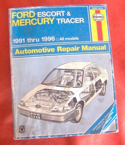 1991-1996 ford escort mercury tracer repair manual