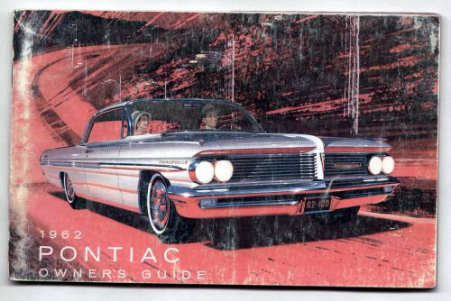 Vintage pontiac 1962 owner&#039;s guide general motors, michigan/automobile manual