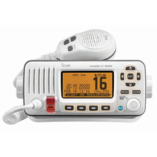 Icom ic-m324 02 m324 vhf radio-white