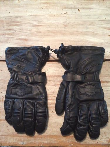 Harley davidson circuit waterproof leather gloves