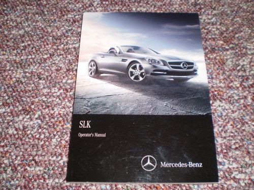 2014 14 mercedes benz slk 250 350 55 amg car owners manual book guide all models