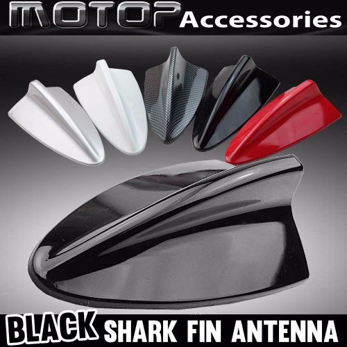 Black bmw style dummy shark fin roof mount decorative aerial antenna decoration