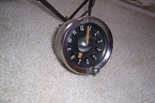 1951 1952 1953 1954 51 52 53 54 pontiac clock original gm