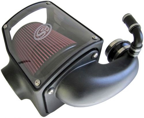 New s&amp;b performance cold air intake kit w/ filter fits chevy gmc truck 6.5l