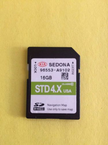 2016  kia  navigation sd card # 96553 - a9102 latest