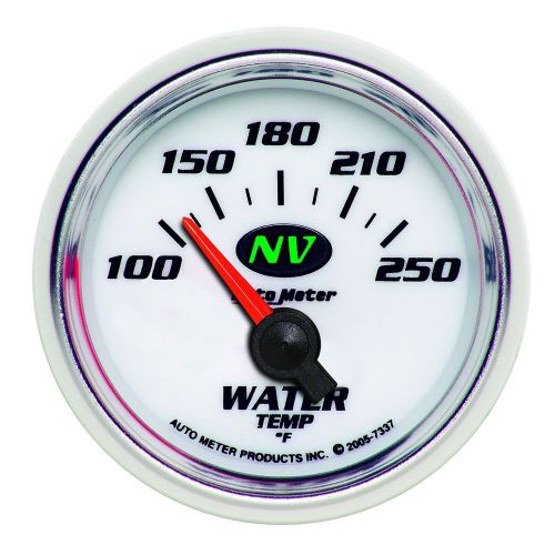 Auto meter 7337 nv; electric water temperature gauge