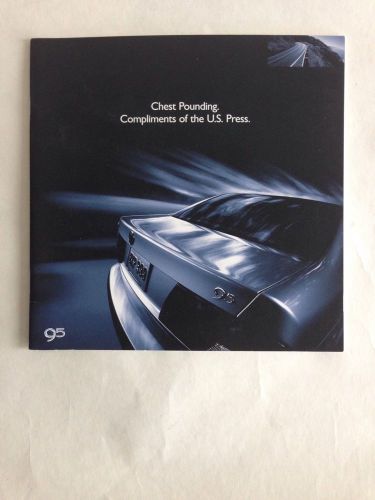 1999 saab 9-5 brochure deluxe dealer literature - new