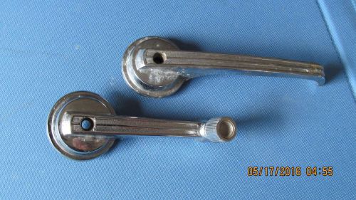 65/66 mustang window crank and interior door handle