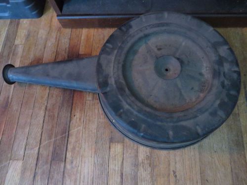 1966-67 chevy c-10 air cleaner assembly 2 barrel carb-dirty, but nice!  no rust!