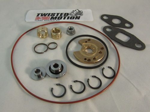 T3 t4 turbo rebuild kit gapless oil seal t04e t04b turbonetics rb25 rb26 t76 t72