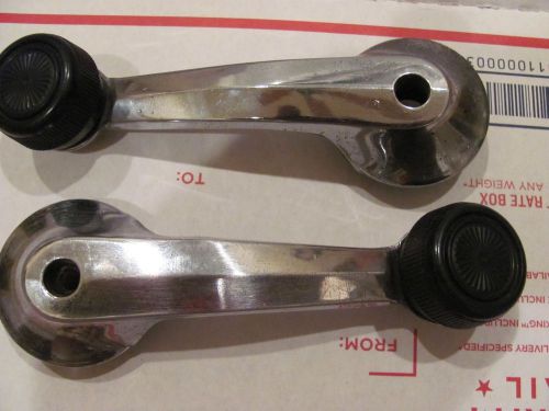 Ford ranger bronco f150 f100 &amp; other window handles cranks  d6zb6923342aa (set)