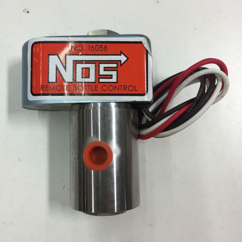 Nos 16058nos nitrous oxide bottle solenoid style remote valve opener 16058