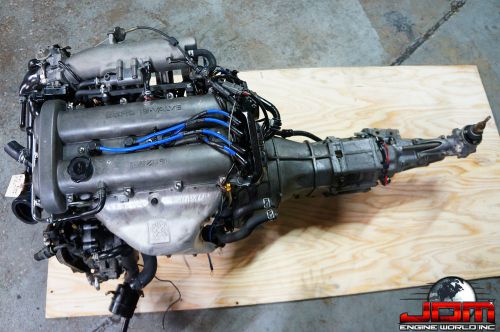 Jdm b6 99-00 mazda miata mx-5 mk2.5 1.6l dohc roadster engine auto trans ecu