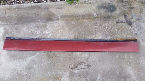 1984-1996 corvette lower plastic factory rocker panel, left, gm