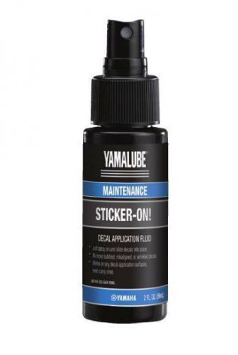 Oem yamaha sticker on for decals 2 oz bottle acc-stick-on-11