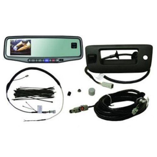 07-13 silverado/sierra oem rear vision system with comp/temp