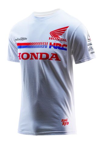 Troy lee designs 2016 team honda tee white 70141214*