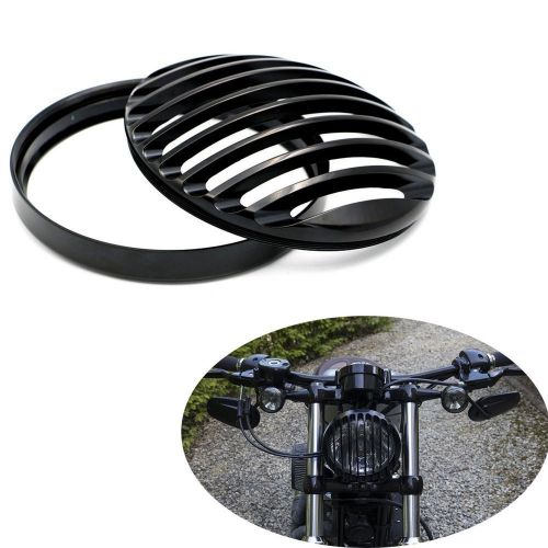 5 3/4 headlight grill cover for 2004-2014 harley sportster softail dyna bobber