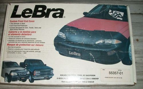 Ford escort, base &amp; lx, lebra 55357-01,front end cover,car mask, 1991-1996