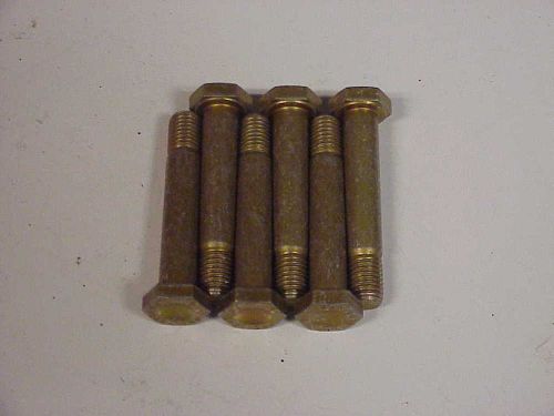 6 new tilton multi- disc clutch 6 point head bolts 5/16-24 x 1.75&#034; nascar