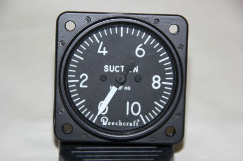 New beech 0-10 in. suction gage---p/n 91-380020-1