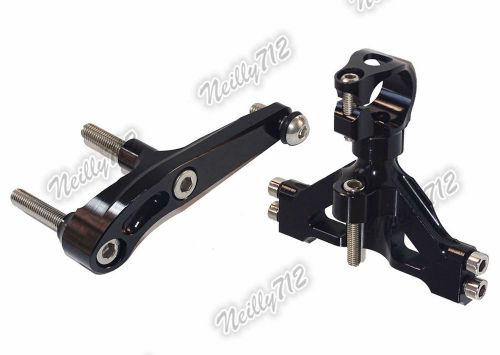 Steering stabilizer damper bracket black fit kawasaki ninja zx14 zx-14r zzr1400