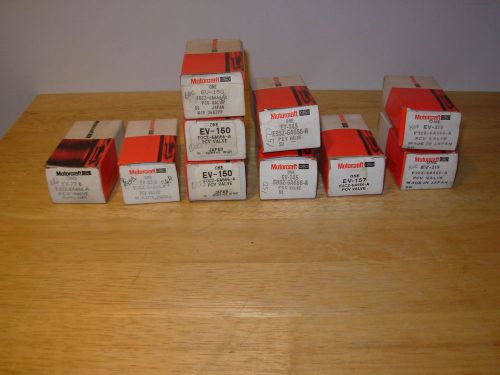 Wholesale lot of new ford motorcraft 10 pcv valves d8tz e1zz f32z focz e9sz f2cz