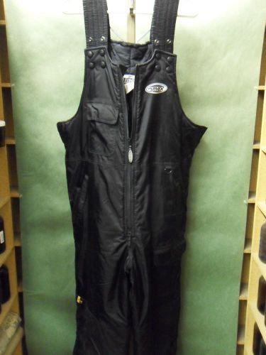 ++ men&#039;s gmax snowmobile bibs adj sz xlarge  black cordura ~ mint condition