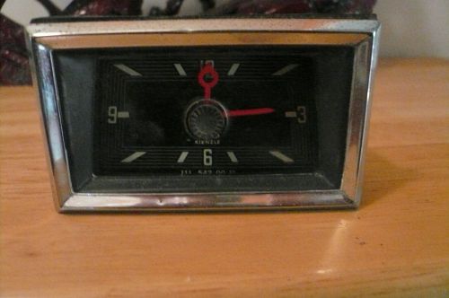 Oem mercedes 280se w111 w111 tailfin kienzle vdo clock clock