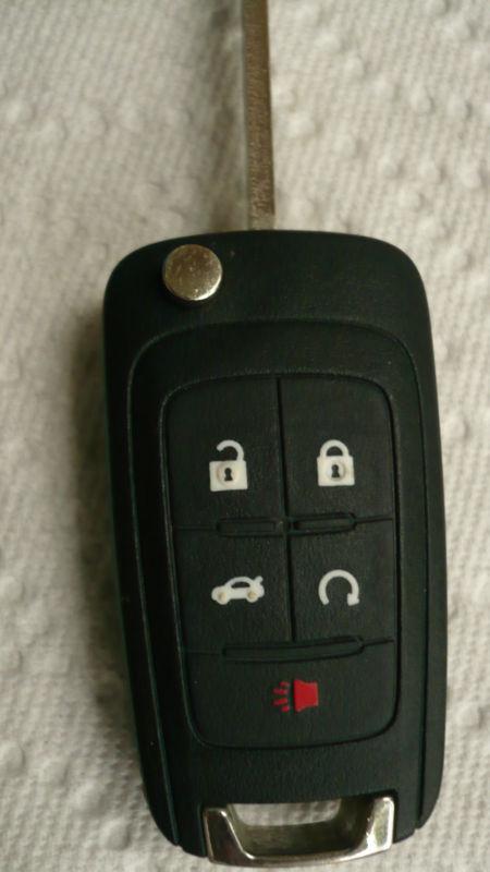 Gmc terrain 5 bottons fob remote key keyless entry 