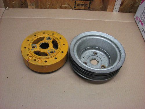 1977-1992 chevy 305 350 v8 engine harmonic balancer 6-3/4&#034; diameter with pulleys