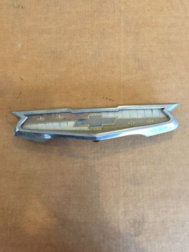 1957 chevy 210 sedan trunk emblem