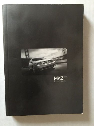 2007 lincoln mkz owners guide