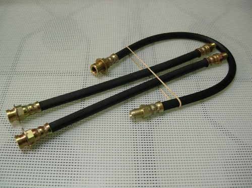 Chrysler 1946/54 front &amp; rear brake hoses set for, 3 pieces new recently made*
