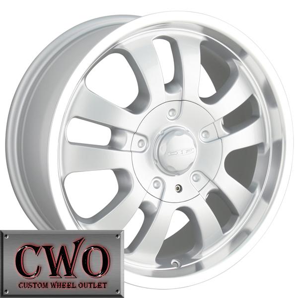 18 silver dip d10 rims 6x114.3/6x132 6 lug dakota durango acadia enclave cwo