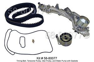 Genuine oem quality continental timing belt kit w/ water pump tensioner pulley