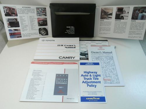 Toyota 1996 owners manual set camry