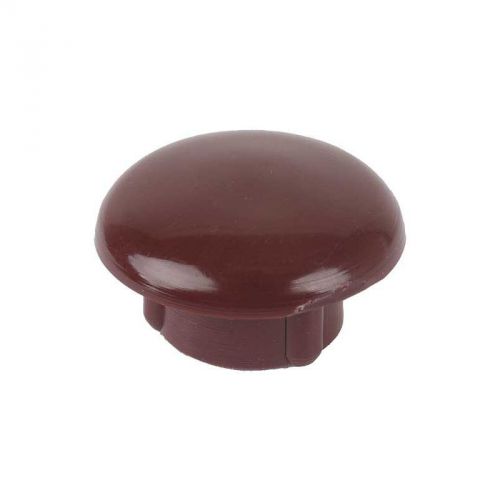 Radio antenna hole filler plug - maroon plastic - ford deluxe