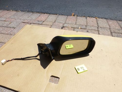 2001-2005 lexus is 300 oem right door mirror assembly  5-wire  yellow  #42