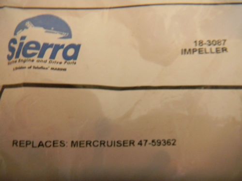 Mercruiser bravo impeller- sierra #18-3087