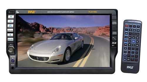 Pyle pld71mu 320 watt in dash 7&#034; lcd dvd cd mp3 usb radio receiver touch screen