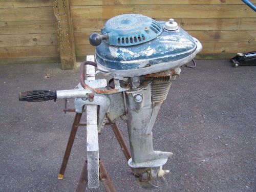 Vintage lauson sports king outboard boat motor