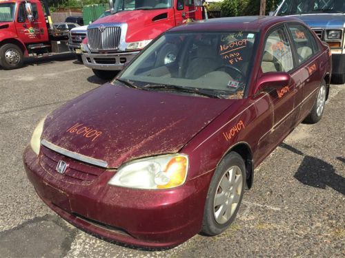 Passenger right lower control arm fr 1.7l sohc sedan fits 02 civic 381741