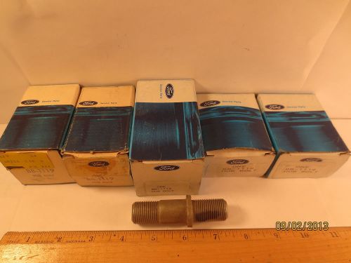 1 unit 5 boxes ford 1932/37 1 ton truck &#034;hub bolt&#034; rear left nos free shipping