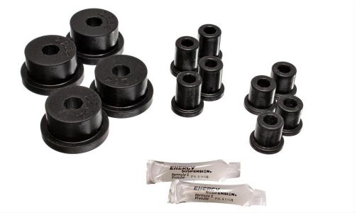 Energy suspension 4-2141g bushing rear leaf spring set ford fairlane black