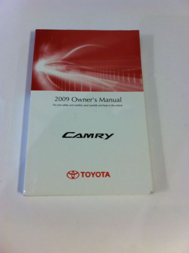 2009 toyota camry owners manual