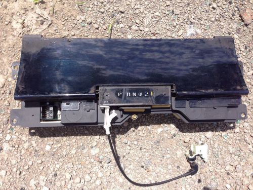 1997 mercury grand marquis instrument cluster